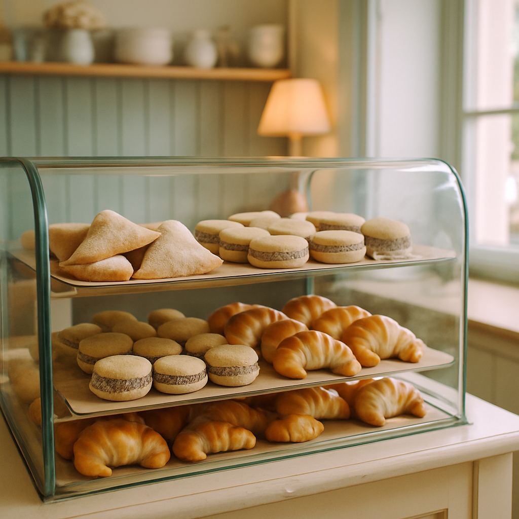 Vitrina de la panadería